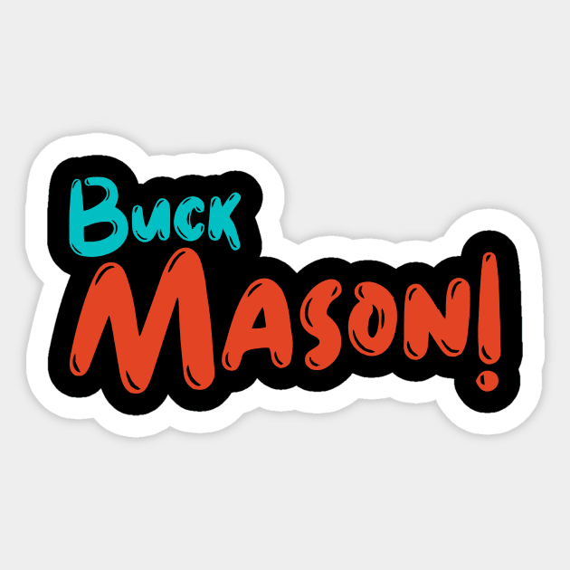 buck mason Sticker by camelliabrioni